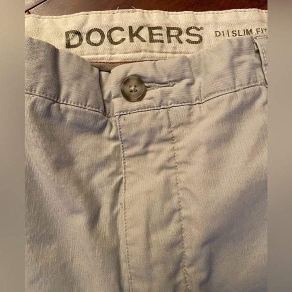 Dockers Men’s Pants All Hail Khaki D1 Slim Fit 5 Pockets 36x32 - Picture 2 of 11